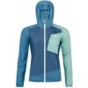 Ortovox Windbreaker Jacket W petrol blue XL; Modrá bunda