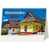 Riadkový stolový kalendár Slovensko 2026