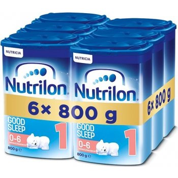 Nutrilon 1 Good Sleep na dobrú noc 6 x 800 g