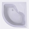 Sanotechnik Sprchová vanička PT25W, štvrťkruh, 90 x 90 x 45 cm