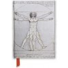 Da Vinci: Vitruvian Man (Foiled Journal)