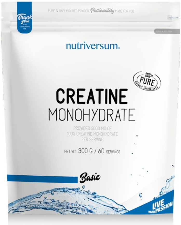 Nutriversum Creatine Monohydrate, 300 g