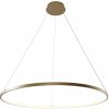 LED závesné svietidlo 2100 lm 3000+4000+6000K zlaté Zuma Line BRENO 2023201-GD80