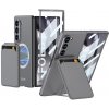 GKK 2IN1 Ochranný kryt s MagSafe a puzdrom na karty Samsung Galaxy Z Fold6 5G šedý 84617