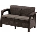 ALLIBERT CORFU LOVE SEAT cappuccino