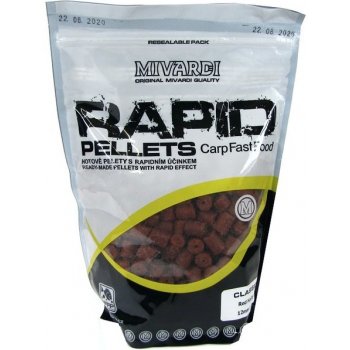 Mivardi Rapid pellets 1kg 4mm Red Halibut