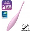 Vibrátor SATISFYER TWIRLING JOY ružový