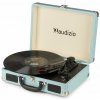 Audizio RP114BL Gramofón v kufríku modrý