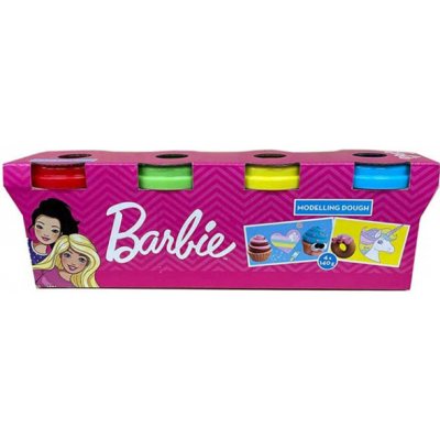 BARBIE Modelína Barbie 4 x 140 g