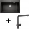 Blanco set Etagon 8 + Linus-S silgranit tartufo