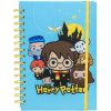 Distrineo Zápisník Harry Potter Kawaii - modrý