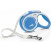 Flexi NEW COMFORT vodítko XS do 12kg, 3m popruh – modré