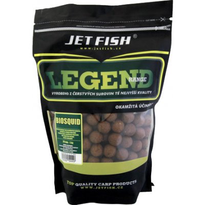 JET Fish Legend Range boilie Biosquid Balenie: 1 kg, Priemer: 20 mm
