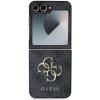Guess PU 4G Metal Logo Samsung Galaxy Z Flip 6 Grey GUHCZF64GMGGR