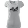 Dámske tričko s moto motívom 125 Racing (Moto tričko)