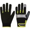 PORTWEST Portwest PW3 rukavice pre všeobecné použitie - Čierna-Žltá, S Čierna-Žltá, S