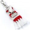 Prívesok na kľúče FC Liverpool Červená šála