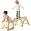 Drevený montessori lezecký set 5 v 1 Classic World pre deti – indoor herná a cvičebná zostava