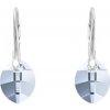 For You Náušnice Swarovski elements List 14 mm modré BLUE SHADE - 264