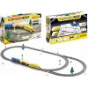 LEAN Toys Elektrický vlak trate pre fanúšikov vlakov Dva vysokorýchlostné vlaky TRAIN BUILDER