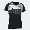 Joma dámsky dres SUPERNOVA II T SHIRT BLACK WHITE