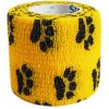 StokMed Stokban elastický samolepiaci obväz 5 cm x 4,5 m – Žltá s labkami