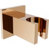 MEXEN - Cube držiak sprchy ružového zlata 79350-60