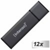 12x1 Intenso Alu Line 8GB USB stick 2.0 antracit