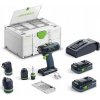 Aku vŕtačka Festool T 18+3 HPC I-Set