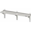 STALGAST Polica závesná nastaviteľná jednoposchodová 1600x400x400 mm | STALGAST, 981764160