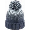 Finmark Zimná čiapka pletená modrá