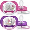 Avent Ultra Air Animals slon/tučniak ružová/lila