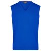 James & Nicholson pánsky sveter bez rukávov JN657 Kráľovská modrá