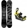 Raven Mystic snowboard + Raven S230 lime viazanie - 155 cm + M/L (EU 41-47)