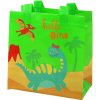 mamido Darčeková taška Dinosaurus Zelená 23cm x 21,5 cm x 11cm
