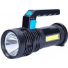 Svietidlo LED ACCU 3W SMD+3W COB SOLIGHT WN46