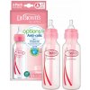 Dr. Browns s úzkym hrdlom options 2x250 ml ružová