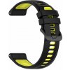 Silikónový remienok Ricardo 22mm (pro Garmin Forerunner 970 aj.), čierny V1, Quick Release
