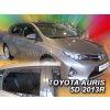 Deflektory na Toyota Auris Htb od 2012 (+zadné)