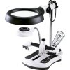 TOOLCRAFT TO-7427316 stolná lupa s LED osvetlením; TO-7427316