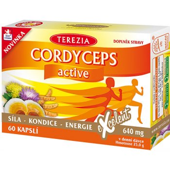 Terezia Company CORDYCEPS active 60 kapsúl