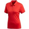 Dámske golfové tričko Adidas Tournament M Červená
