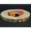 Palkar obojok z popruhu pre psov 25 cm x 10 mm oranžová