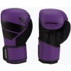 Hayabusa S4 fialovo-čierne boxerské rukavice S4BG