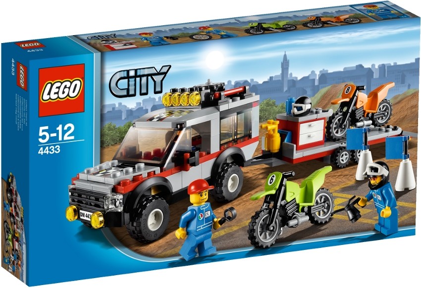 LEGO® City 4433 Ťahač na terénne motorky od 109,9 € - Heureka.sk