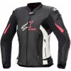 Bunda ALPINESTARS Stella GP Plus 4, dámska (čierna/biela/ružová) 46
