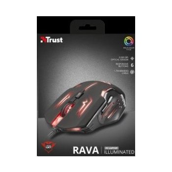 Trust GXT 108 Rava Illuminated Gaming Mouse 22090 od 10,25 € - Heureka.sk