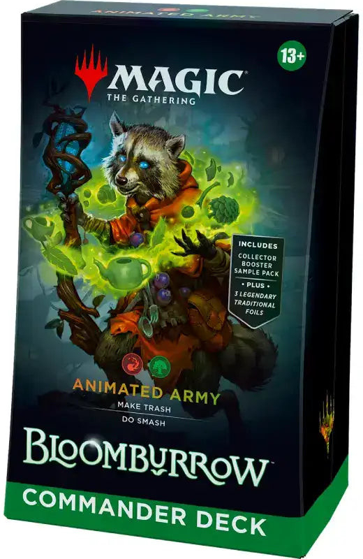 Wizards of the Coast Magic The Gathering Bloomburrow Commander Deck Animated Army