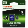 Pamäťová karta TOSHIBA MICRO SDHC 8GB s adaptérom