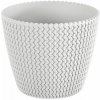 Kvetináč SPLOFY 29,5 cm - farba: biela - vrstva - - Prosperplast